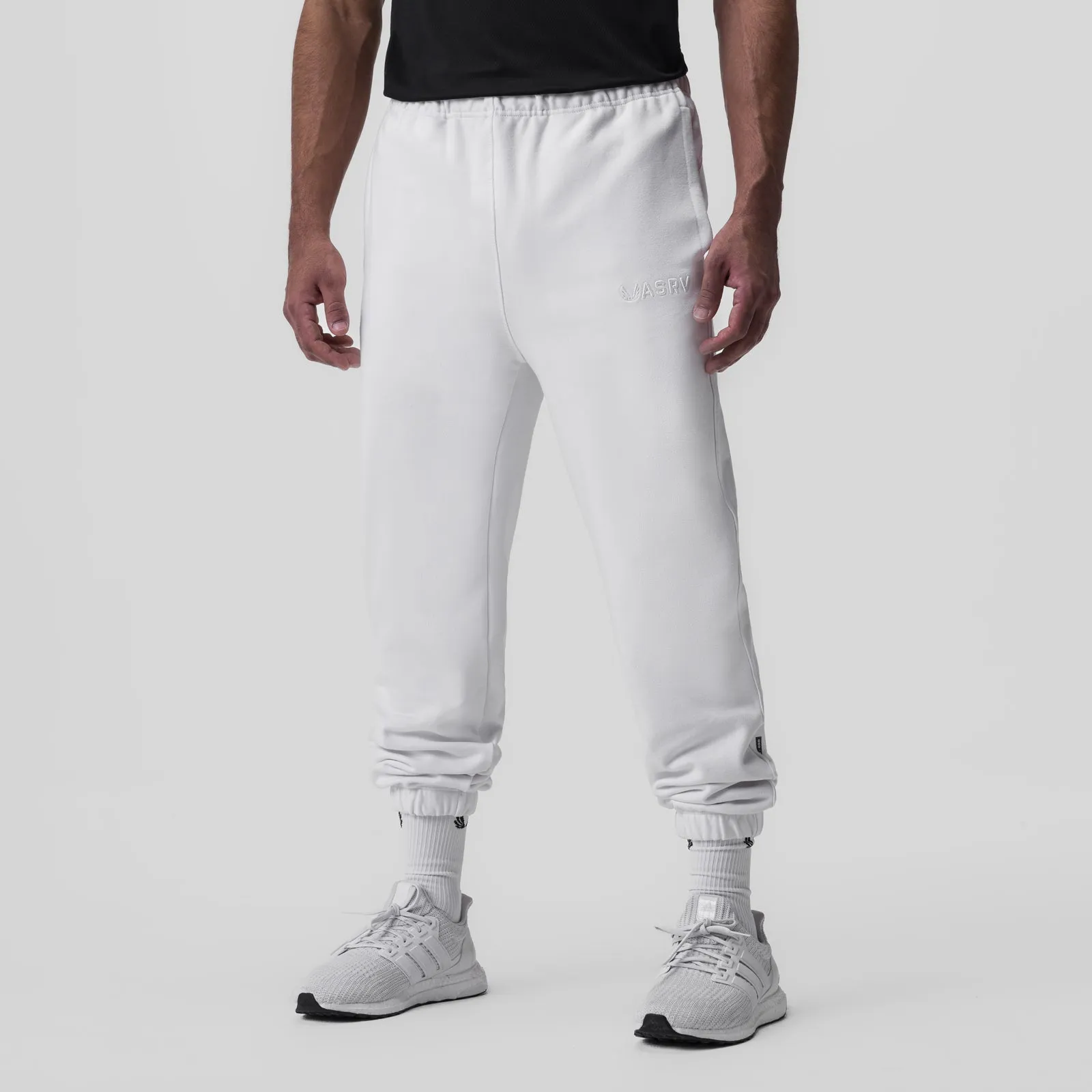 0655. Tech-Terry™ Oversized Sweats - White