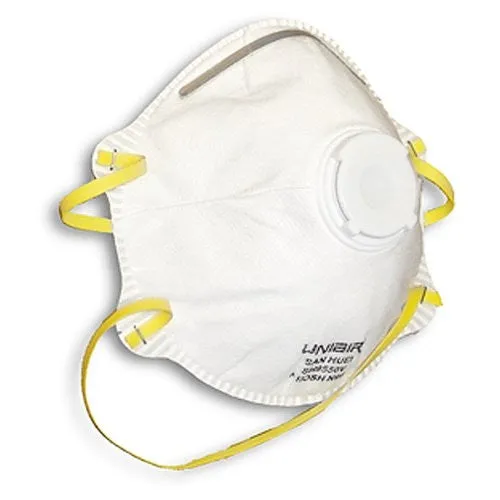 (10/Box) N95 Particulate Respirators NIOSH Approved with Exhalation Valve