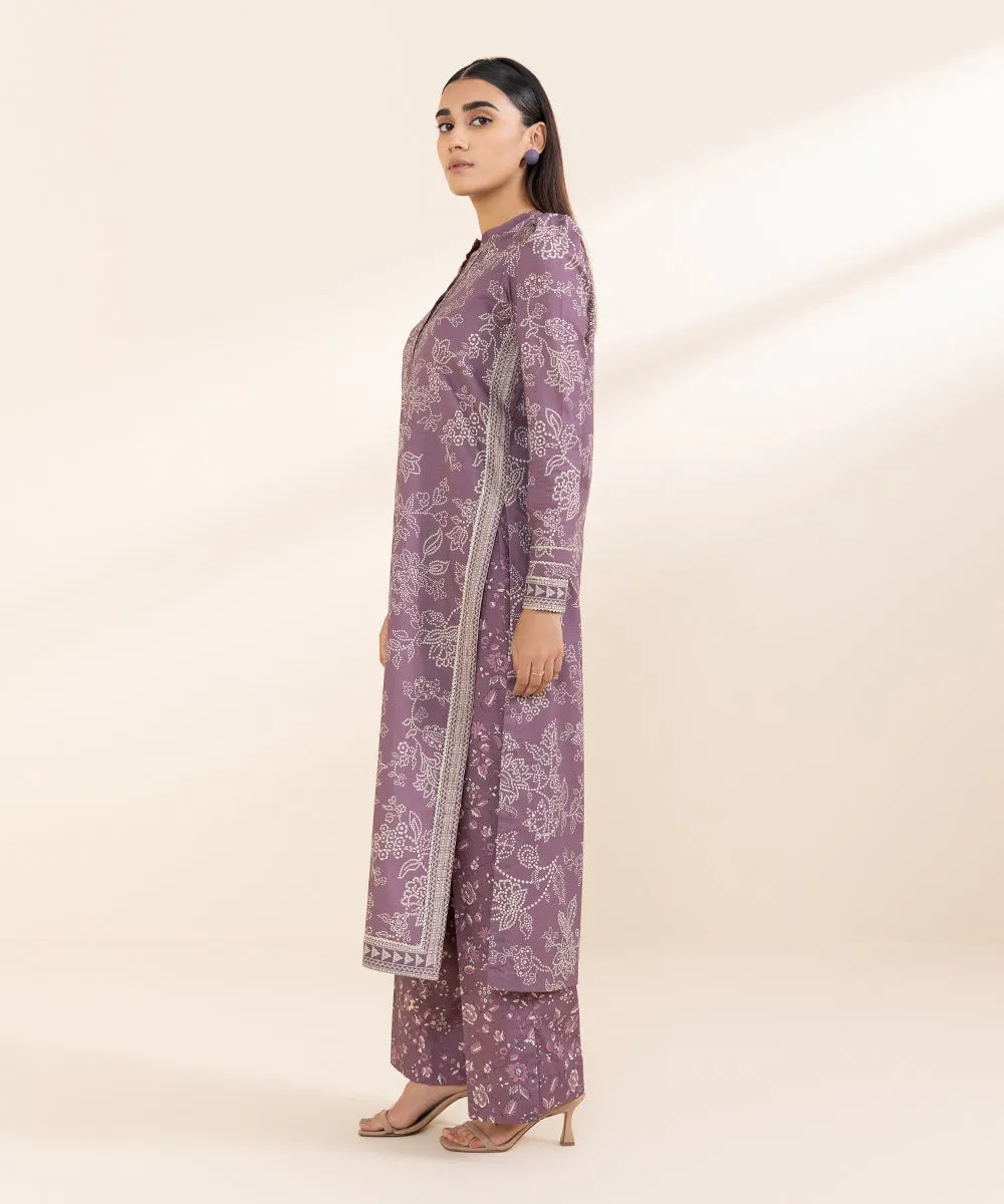 2 Piece - Printed Lawn Suit