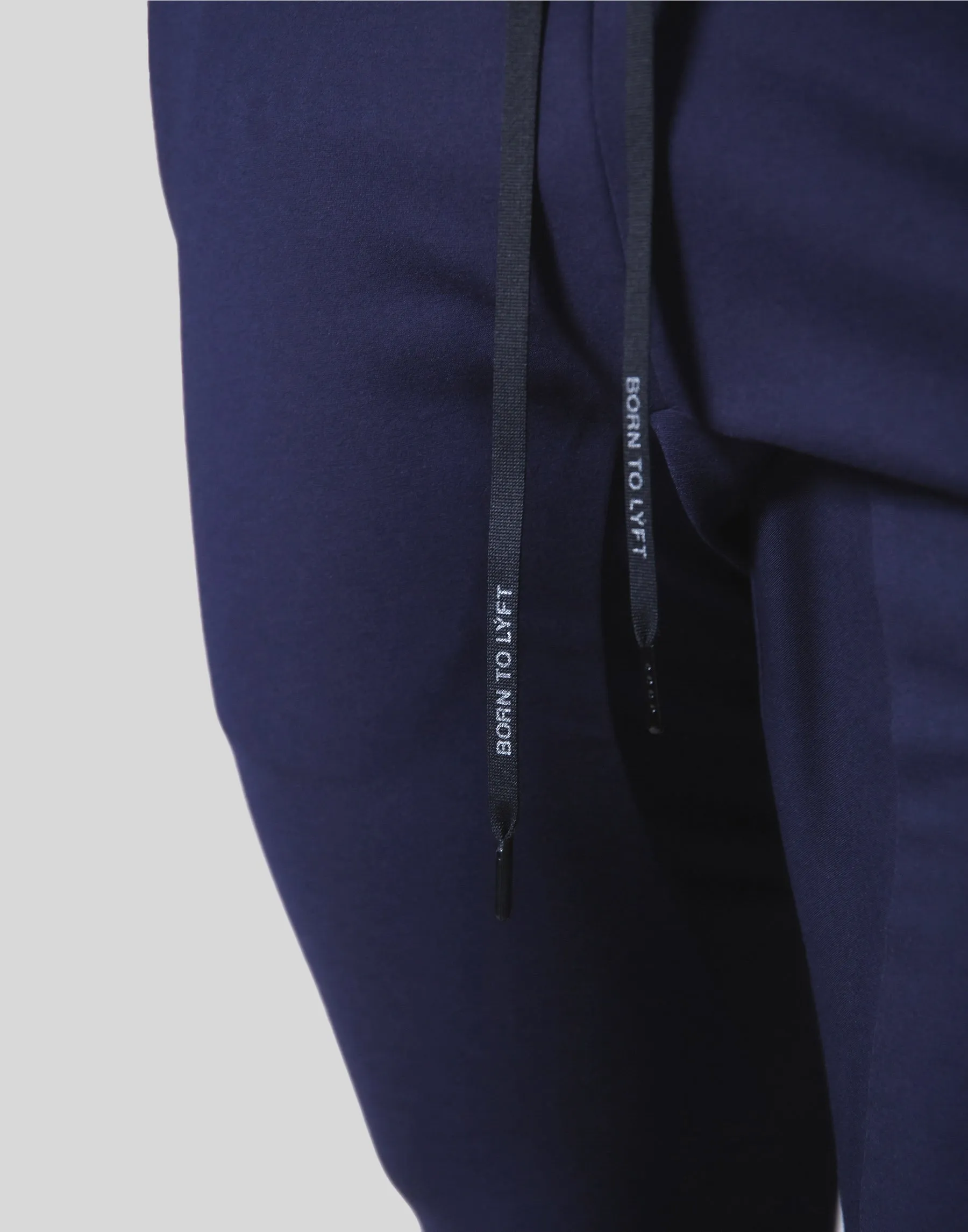 2way Stretch Logo String Pants - Navy