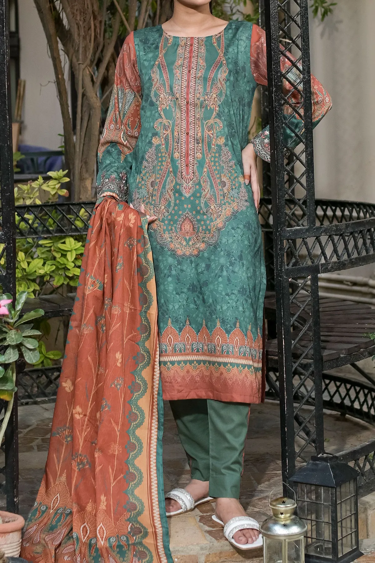 3 PIECE DIGITAL PRINT LAWN| DPC-241