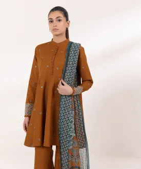 3 Piece - Embroidered Lawn Suit