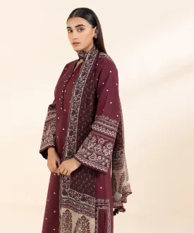 3 Piece - Embroidered Lawn Suit