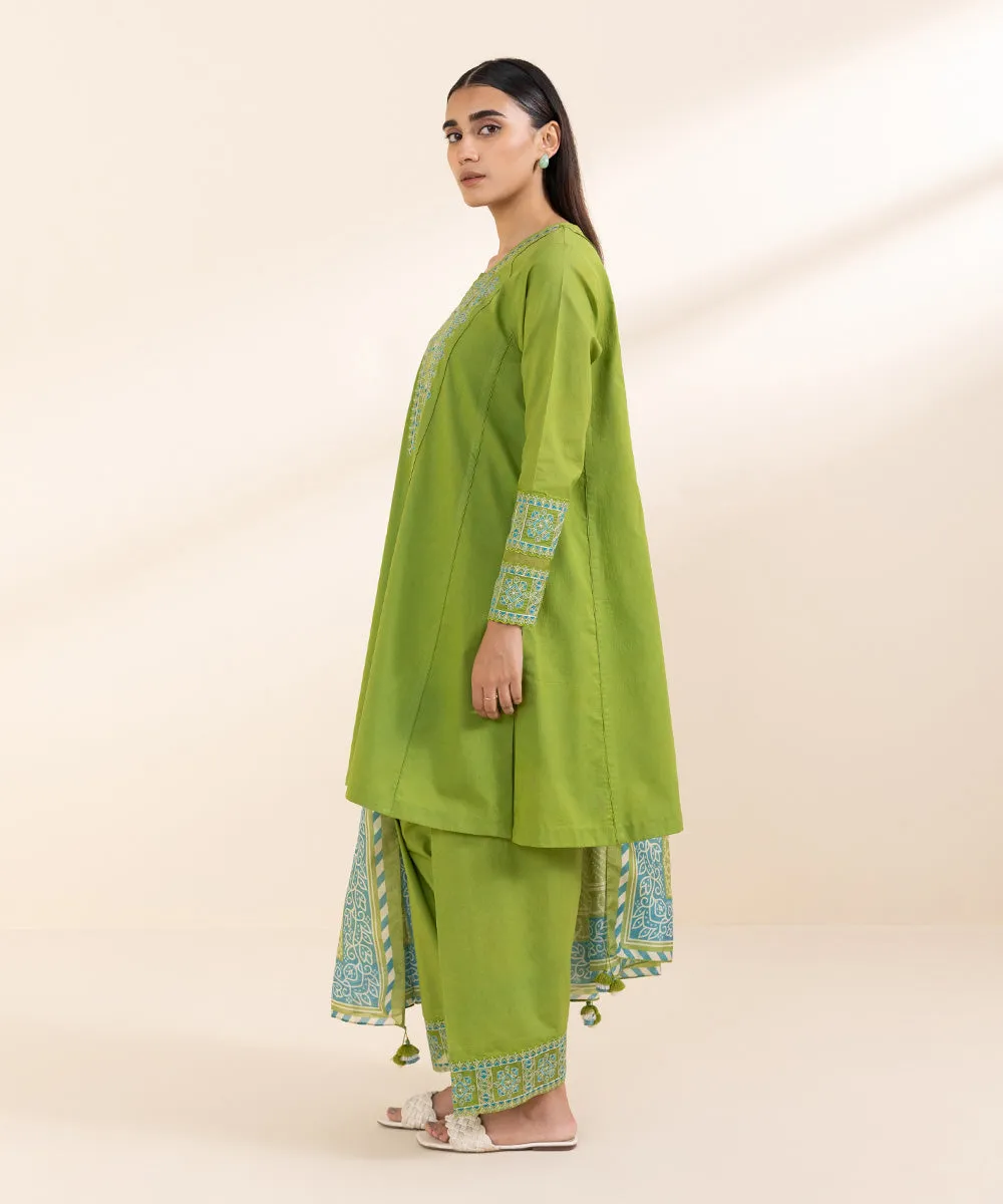 3 Piece - Embroidered Lawn Suit