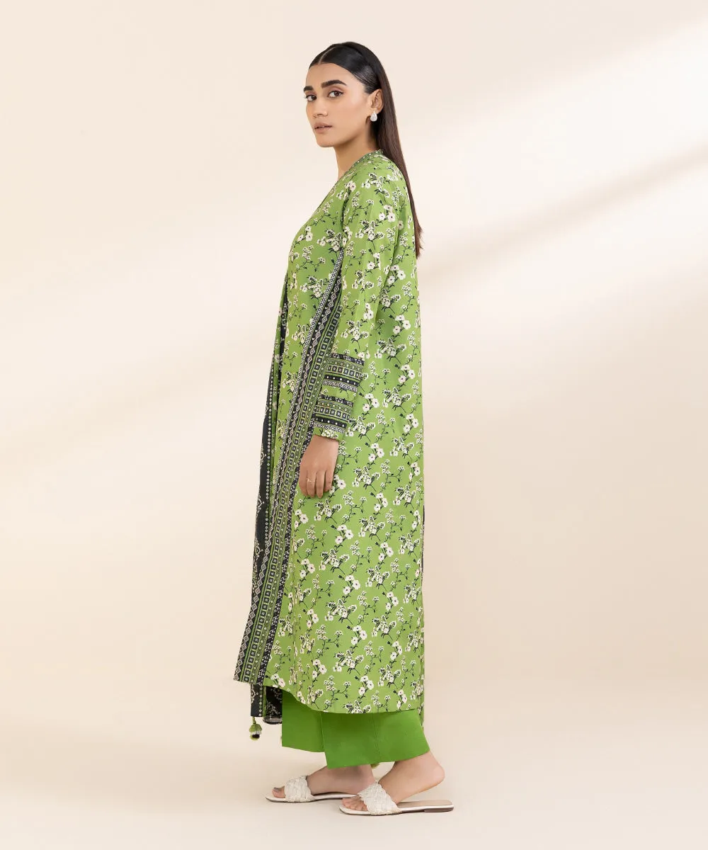 3 Piece - Printed Lawn Suit