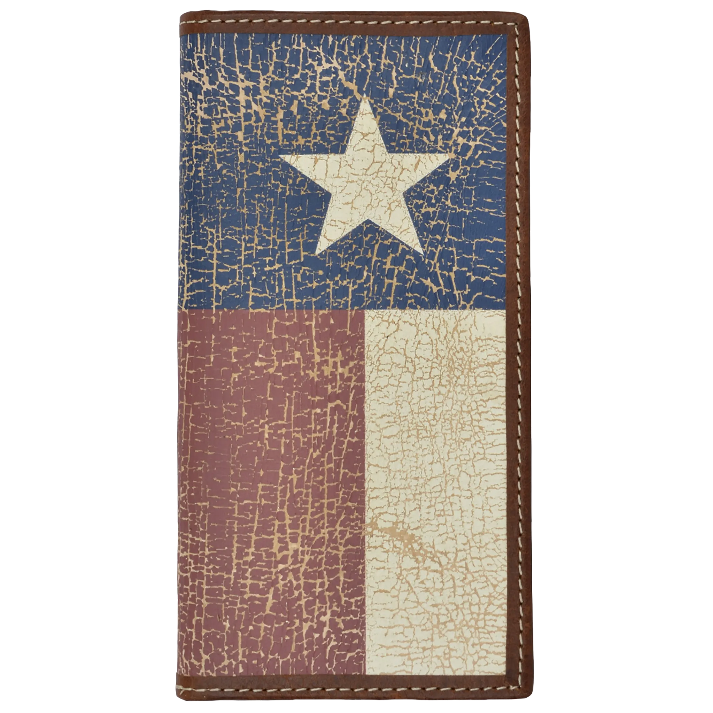 3D Belt Men's Texas Flag With Tan Edge Rodeo Wallet DW844