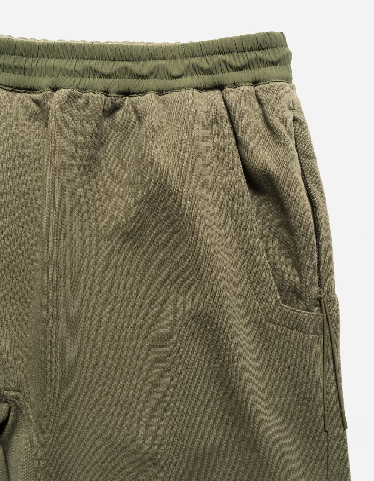 5044 Asym Articulated Sweatpants Olive OG-107F