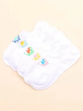 5pairs Daisy Ankle Socks