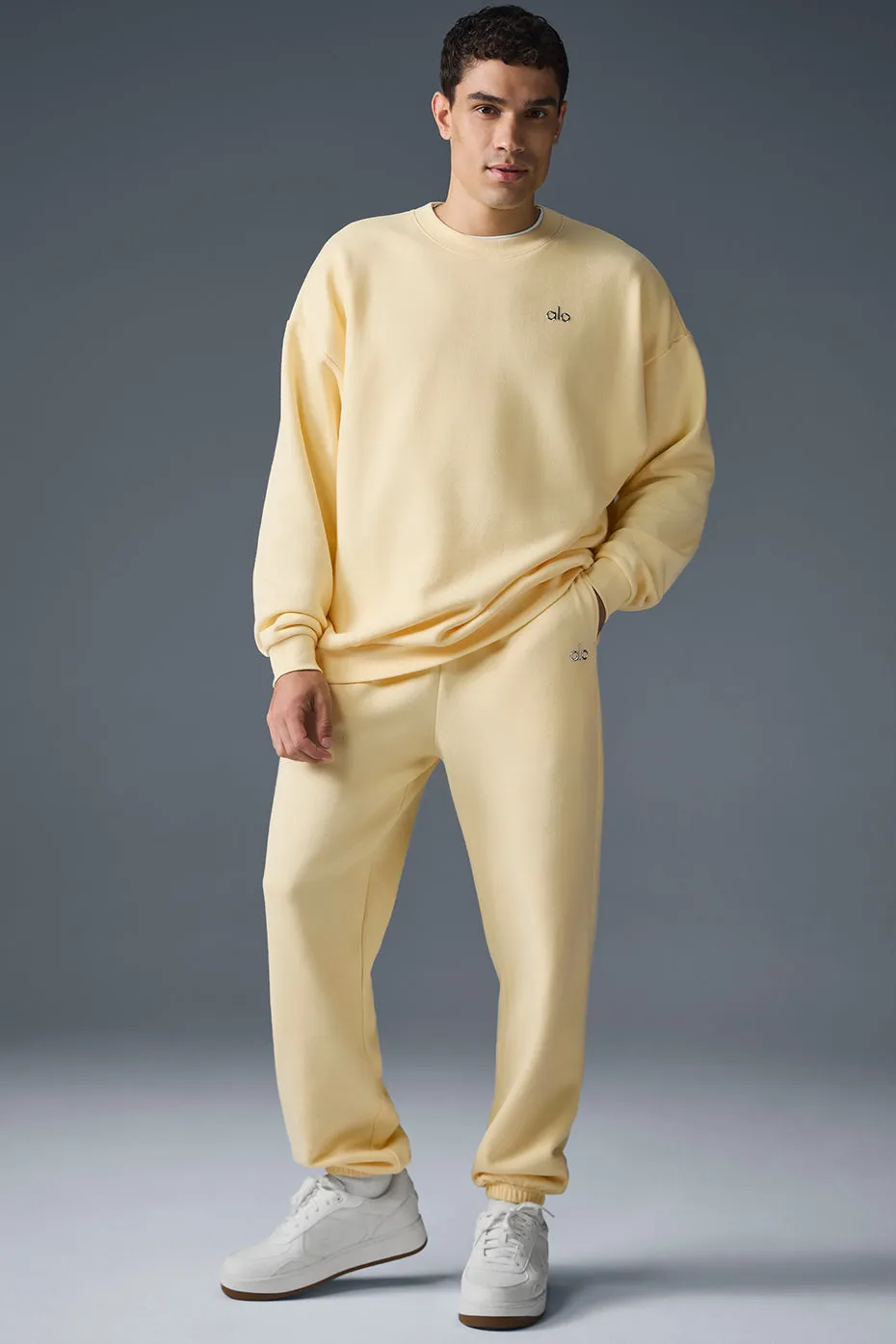 Accolade Crew Neck Pullover - Lemon Ice