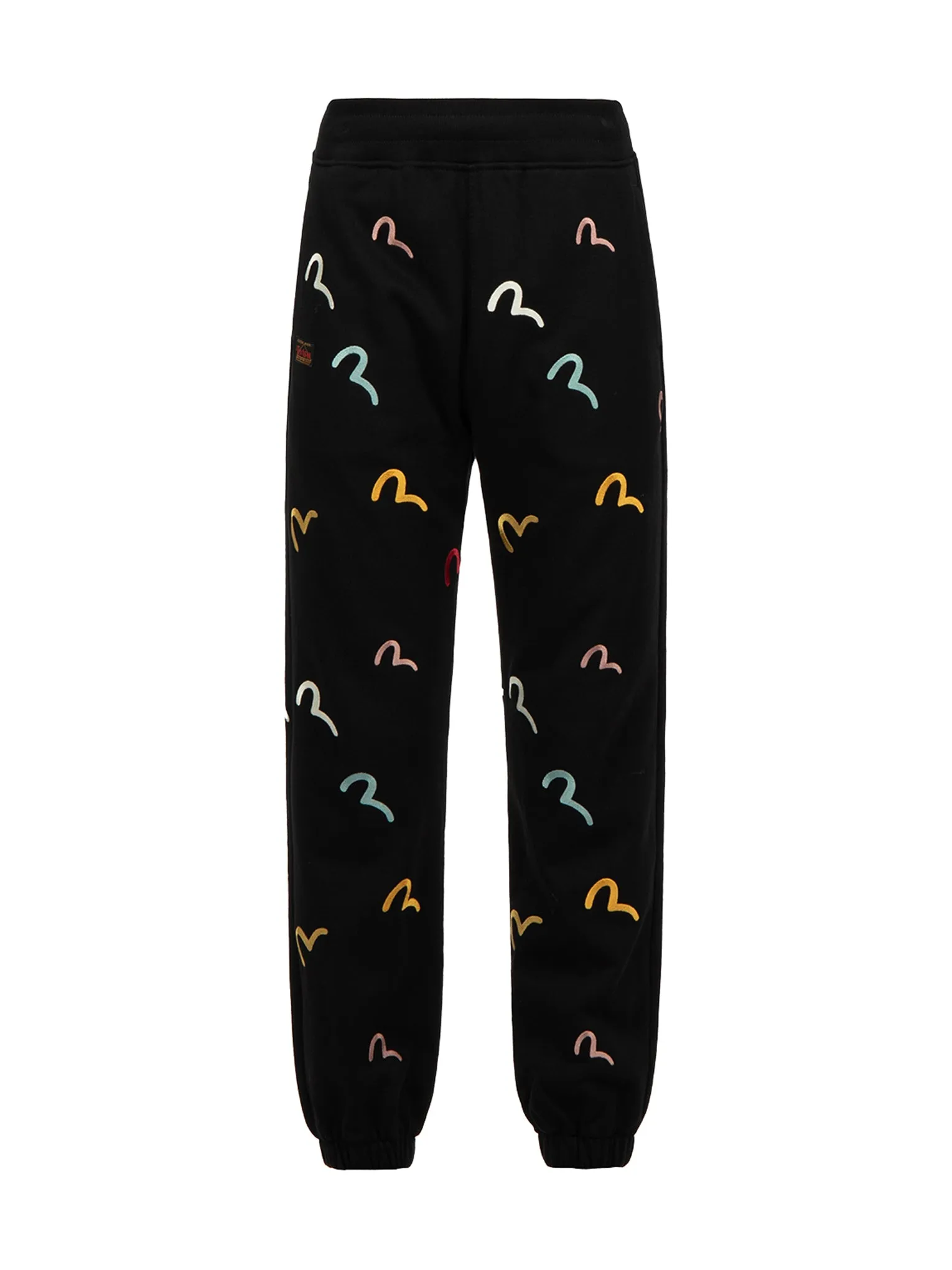 Allover Seagull Embroidery Sweatpants