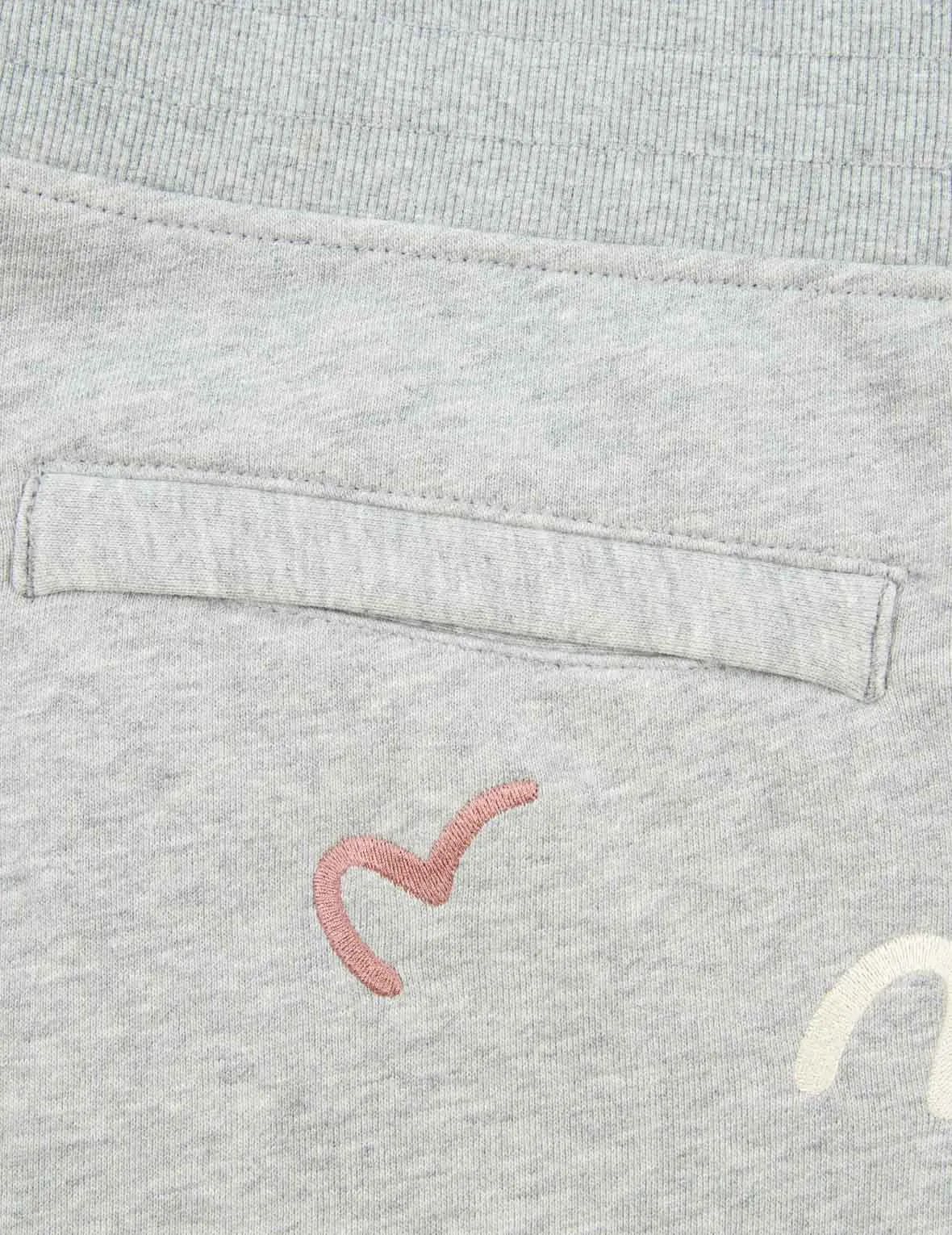 Allover Seagull Embroidery Sweatpants