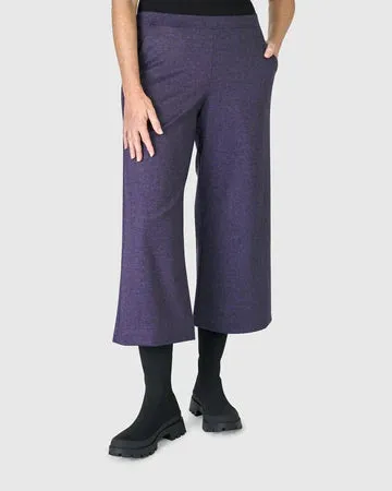 AP814E Folklore Easy Eggplant Pant