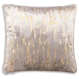 Arian Euro Sham, Grey/Gold