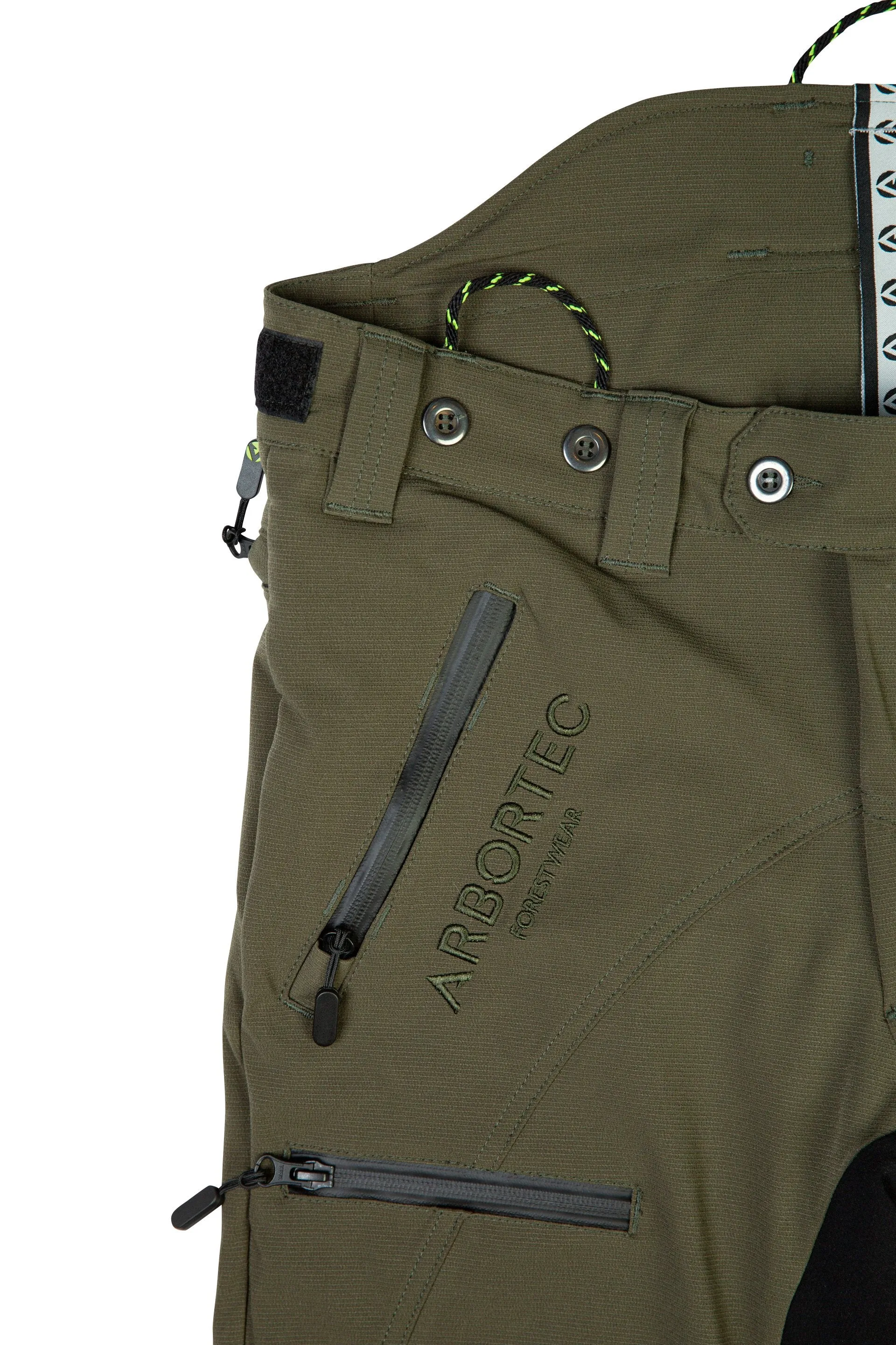 AT4060 Breatheflex Pro Chainsaw Pants Design A Class 1 - Olive