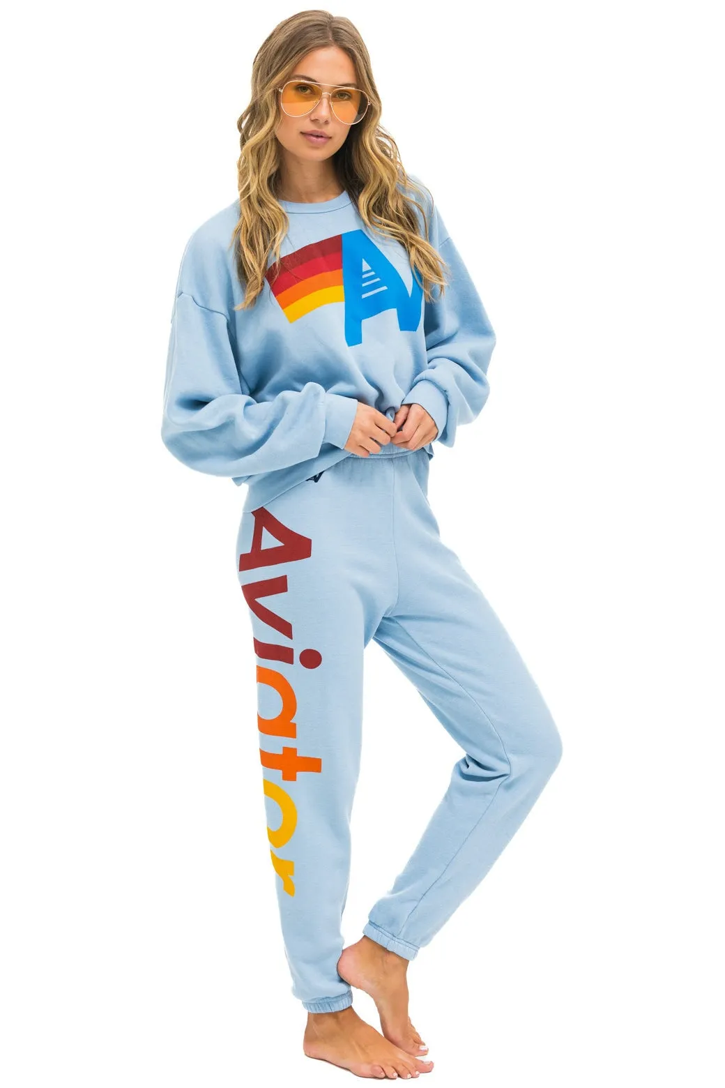 AVIATOR NATION 2 SWEATPANTS - ICE