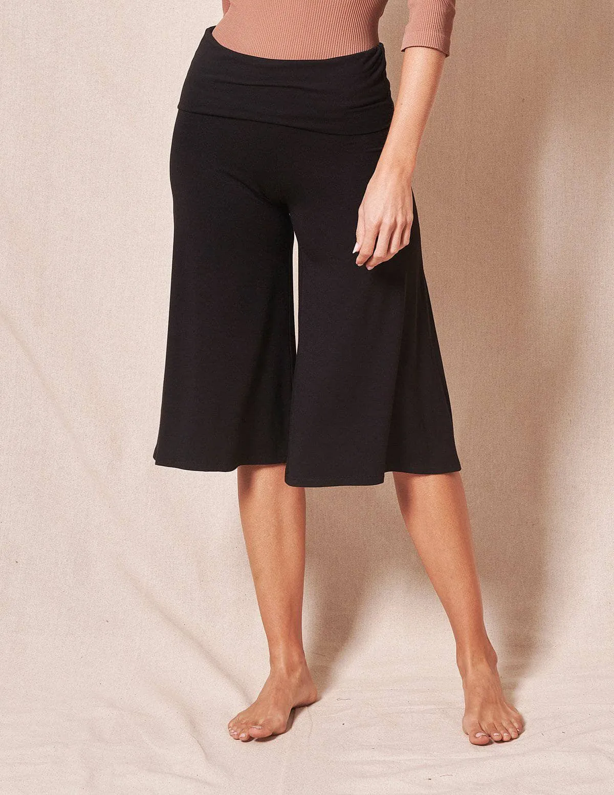 Bamboo Culotte Pants