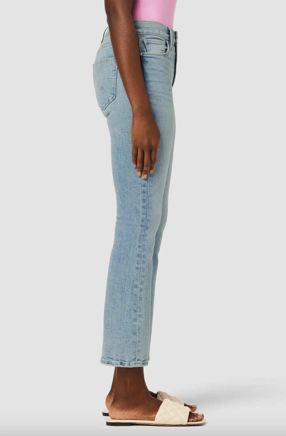 Barbara High Rise Crop Jeans by Hudson