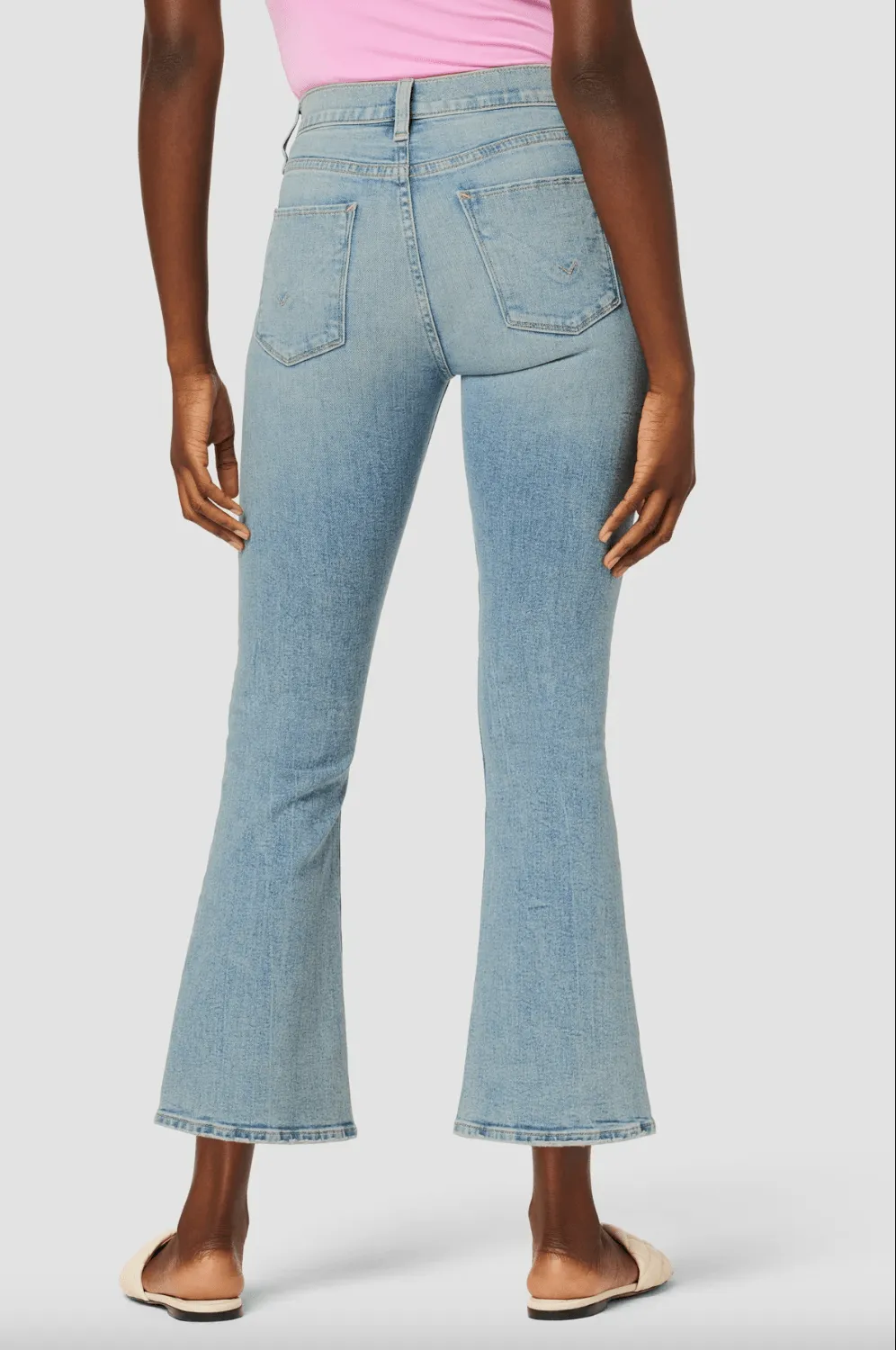 Barbara High Rise Crop Jeans by Hudson