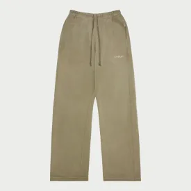 Basic Logo Parachute Sweatpants (Olive)