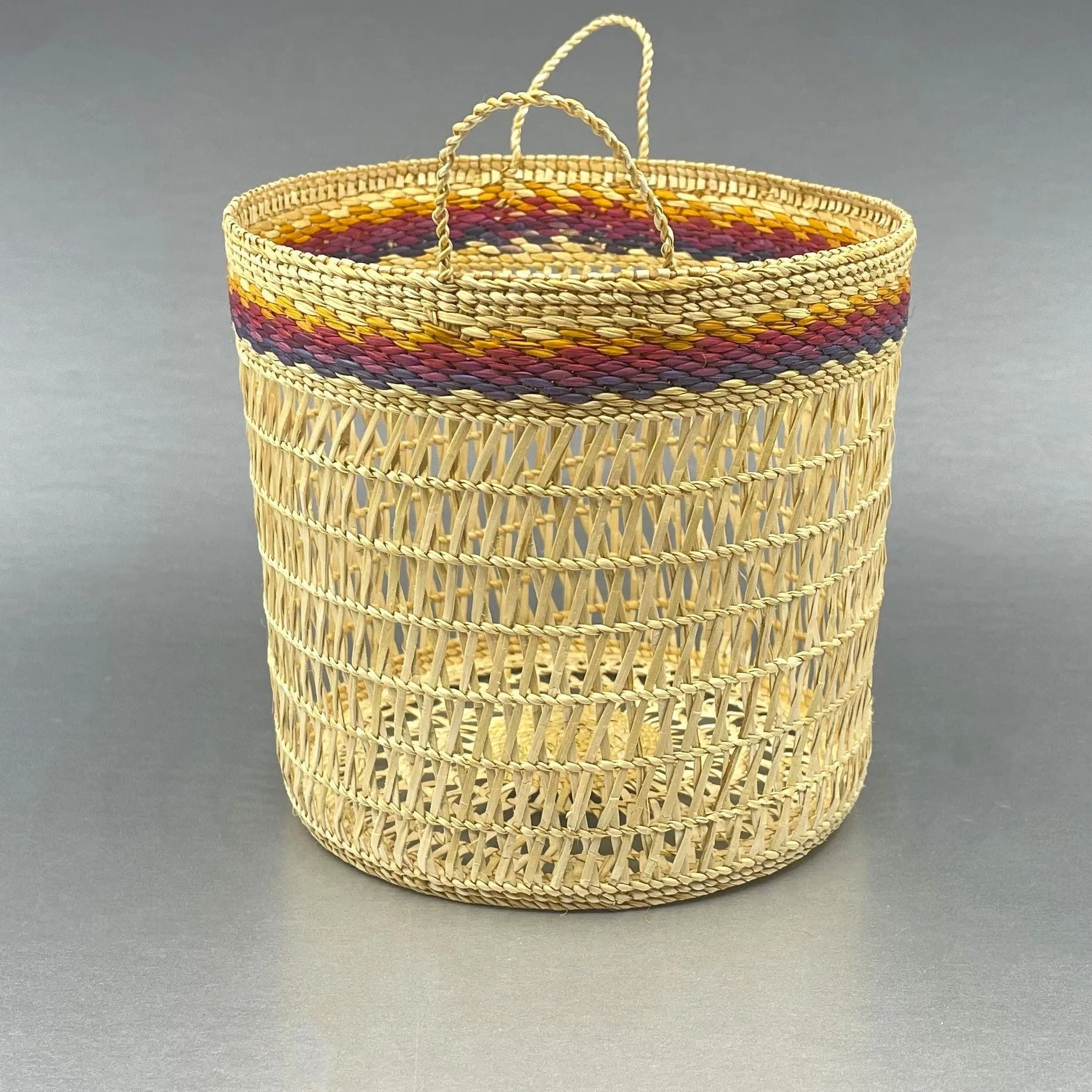 Basket - Head; Open Weave, Sunset