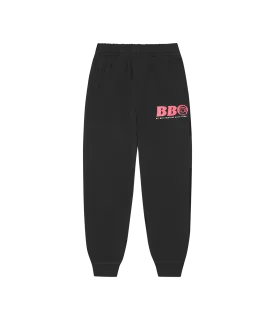 BB ASTRO SMALL LOGO SWEATPANTS - BLACK/PINK LOGO