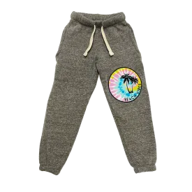 Beach Vibes Sweatpants - Heather Grey