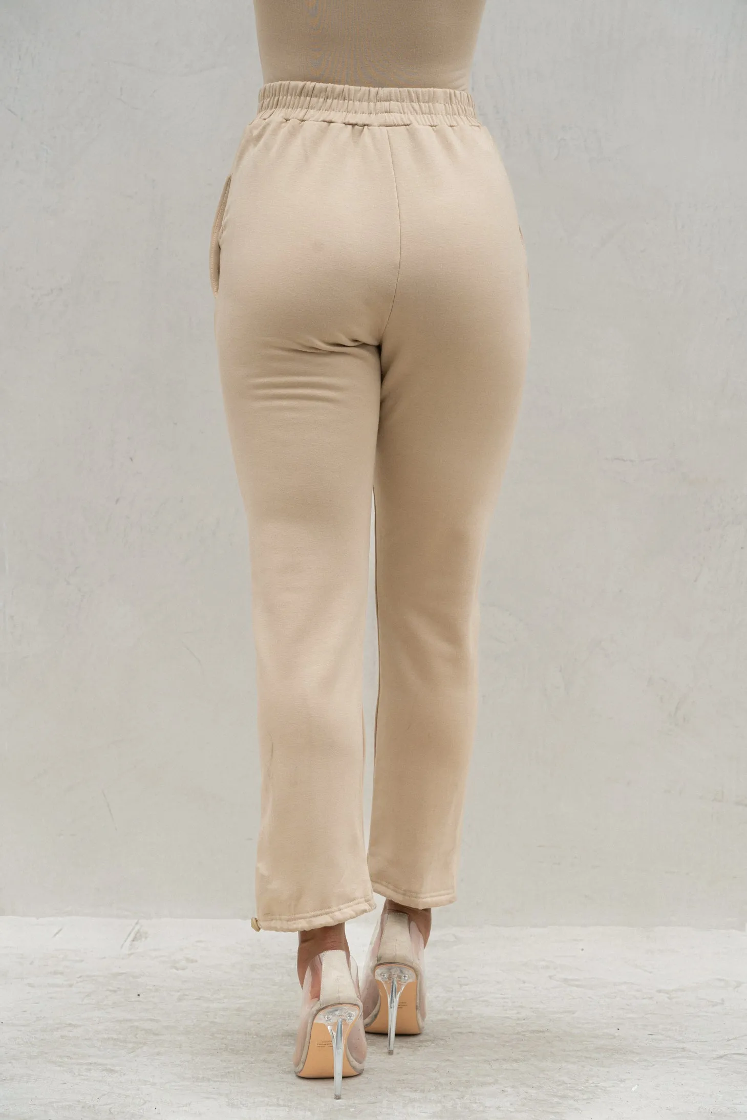 Beige No Limits Joggers