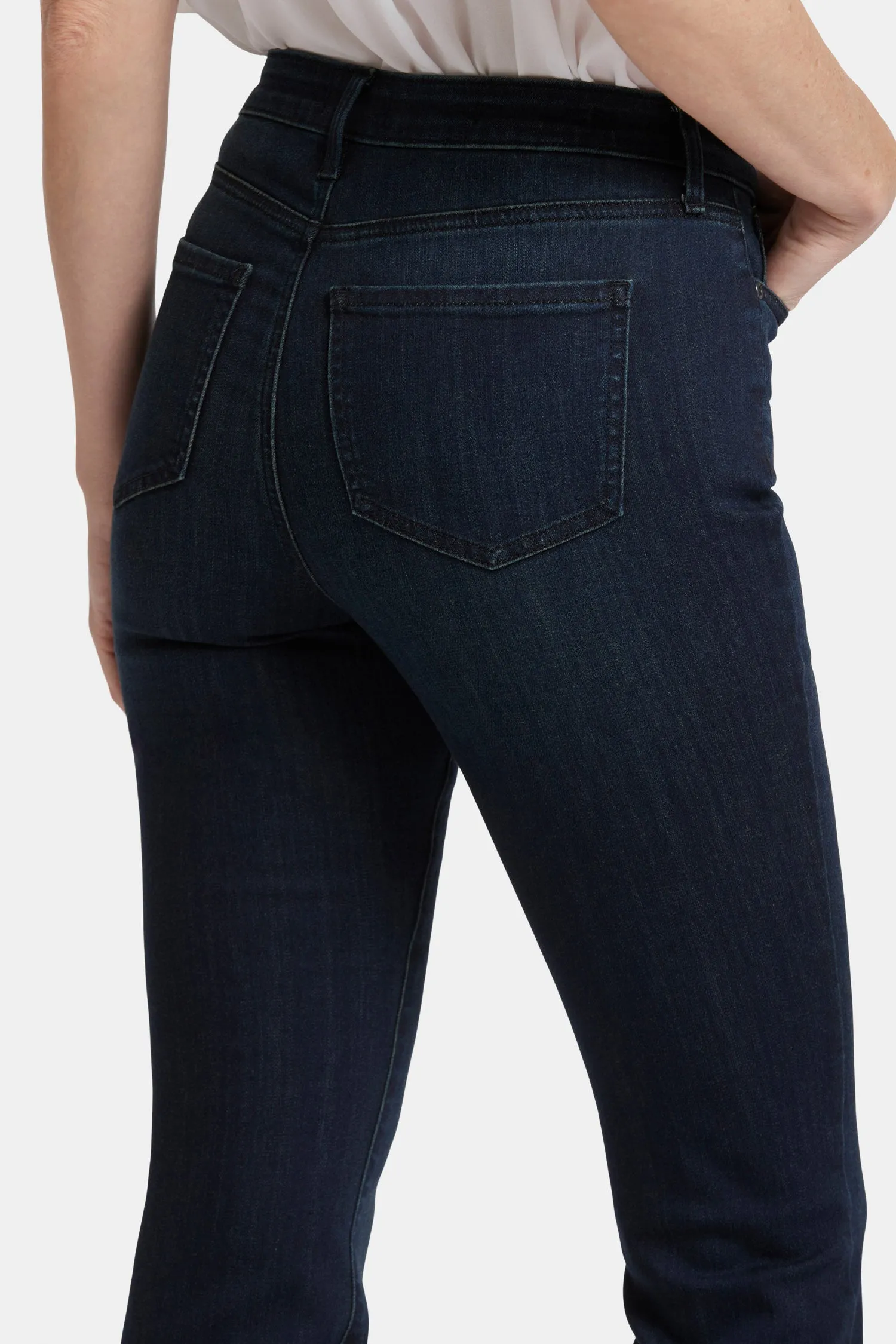 Billie Mini Bootcut Jeans - Obsidian Blue