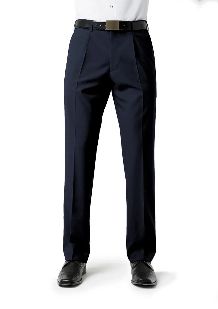 BizCollection BS29110 Mens Classic Pleat Front Pant