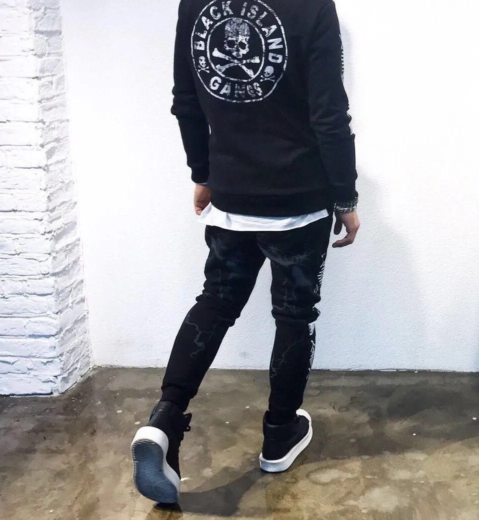 Black Jogger Pant SJ248 Streetwear Jogger Pants