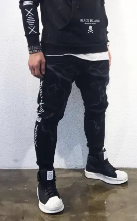 Black Jogger Pant SJ248 Streetwear Jogger Pants