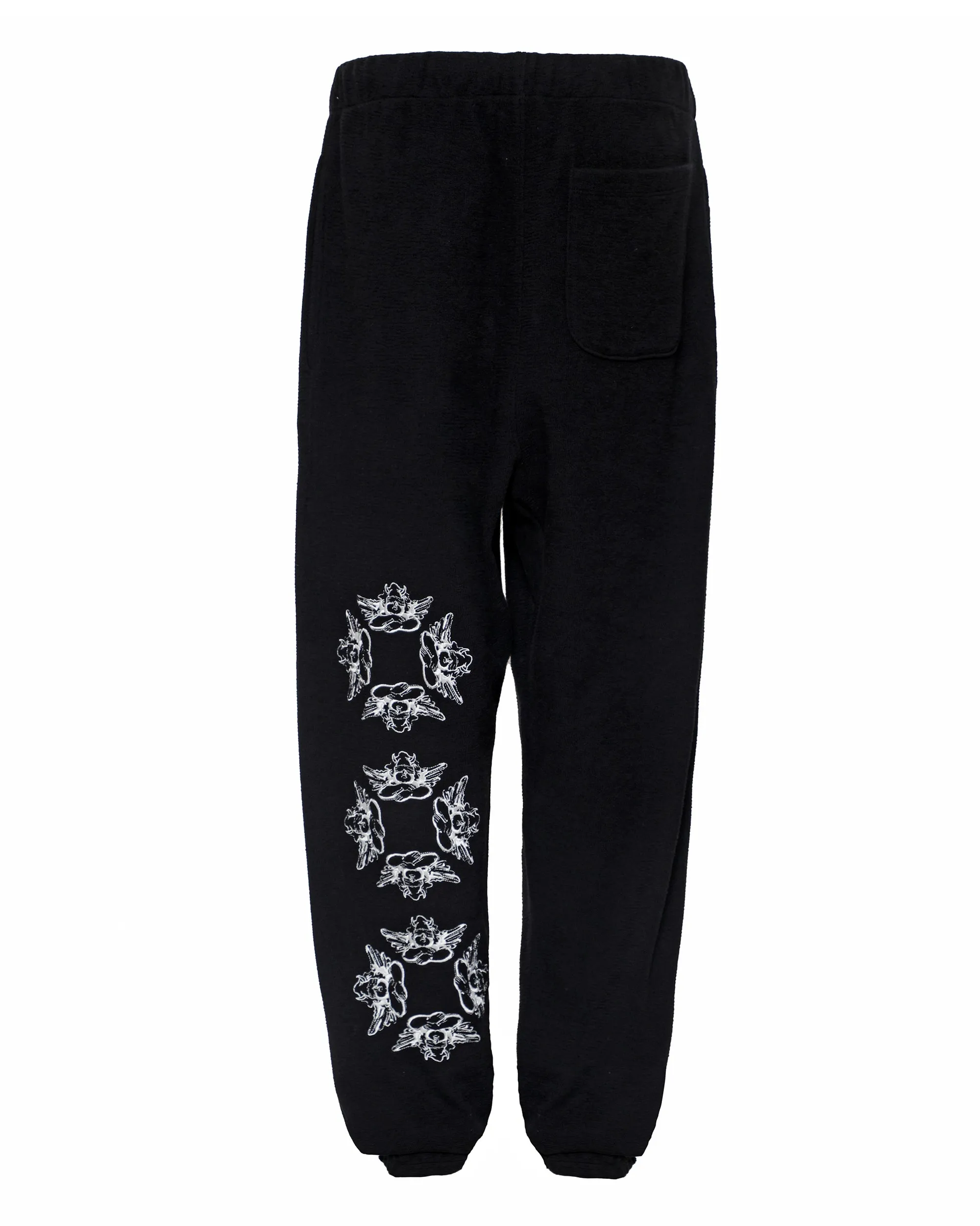 Black Up In Smoke Mac Slim Sweatpants