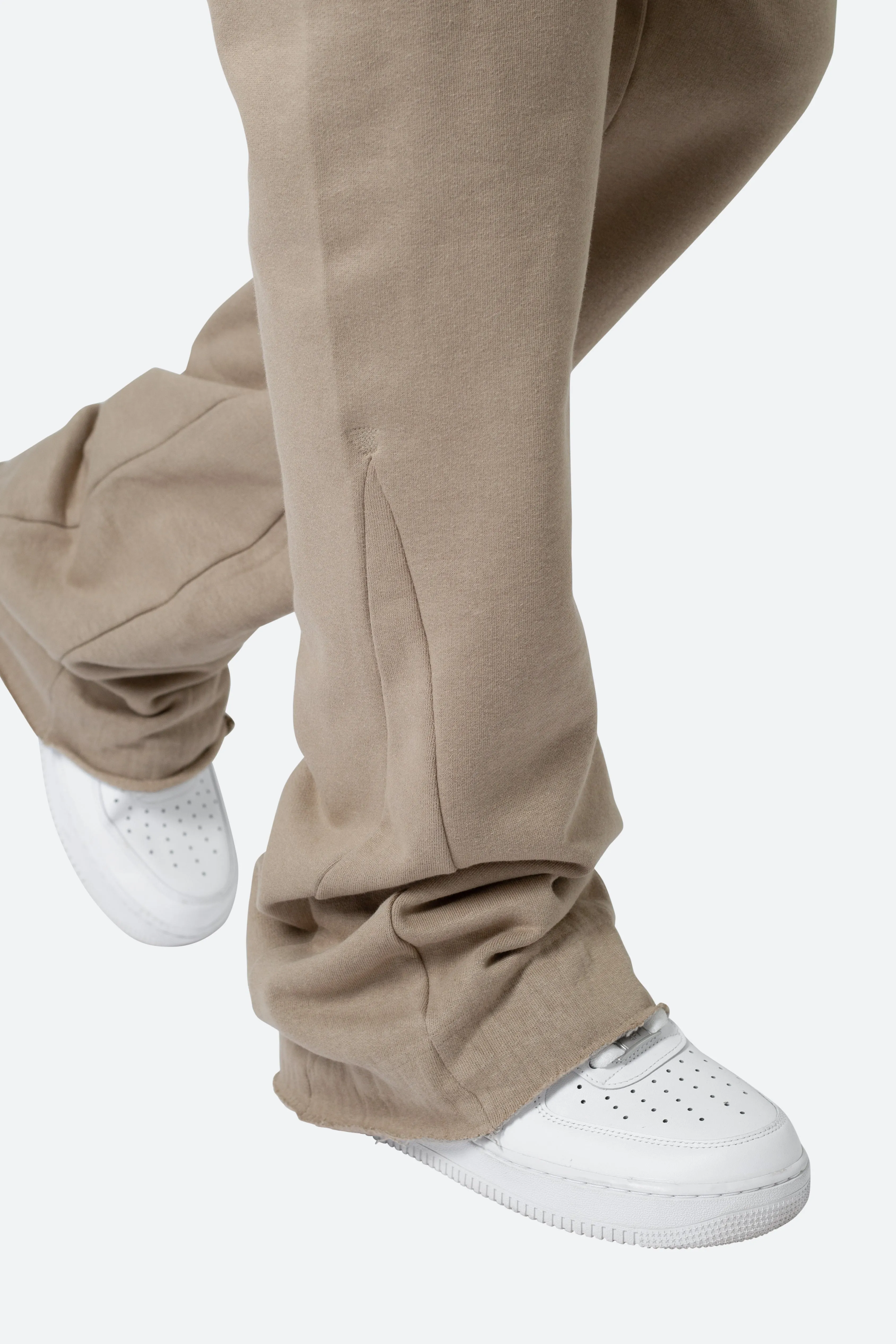 Comfortable Earth-Tone Bootcut Sweatpants