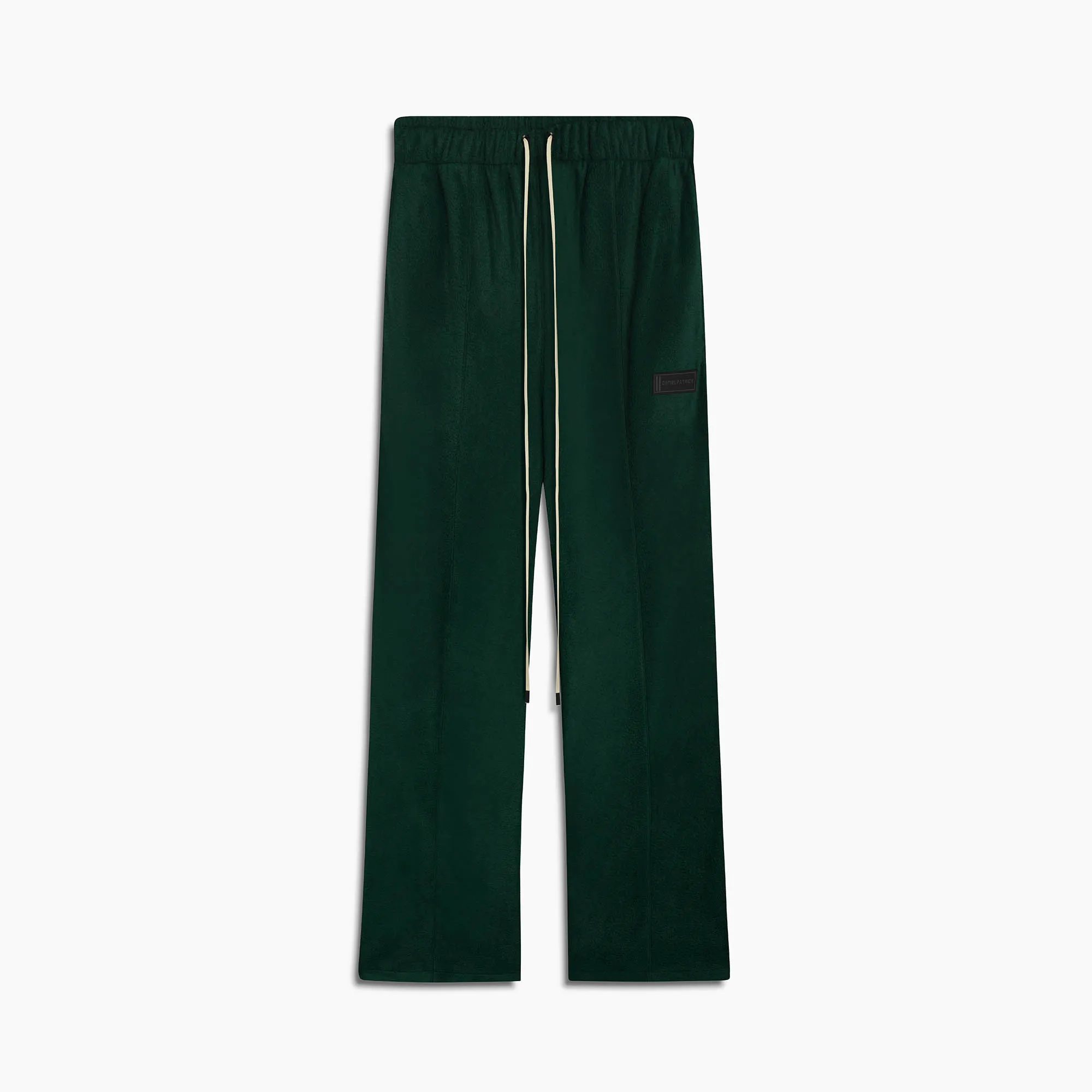 bootcut sweatpants / hunter green polar