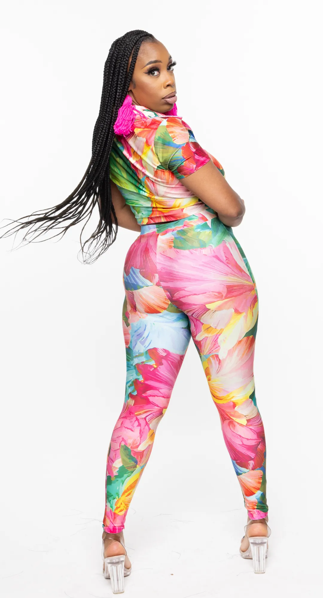 Botanic Multicolor Pant Set