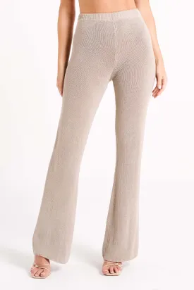 Carlota Knit Pants - Taupe