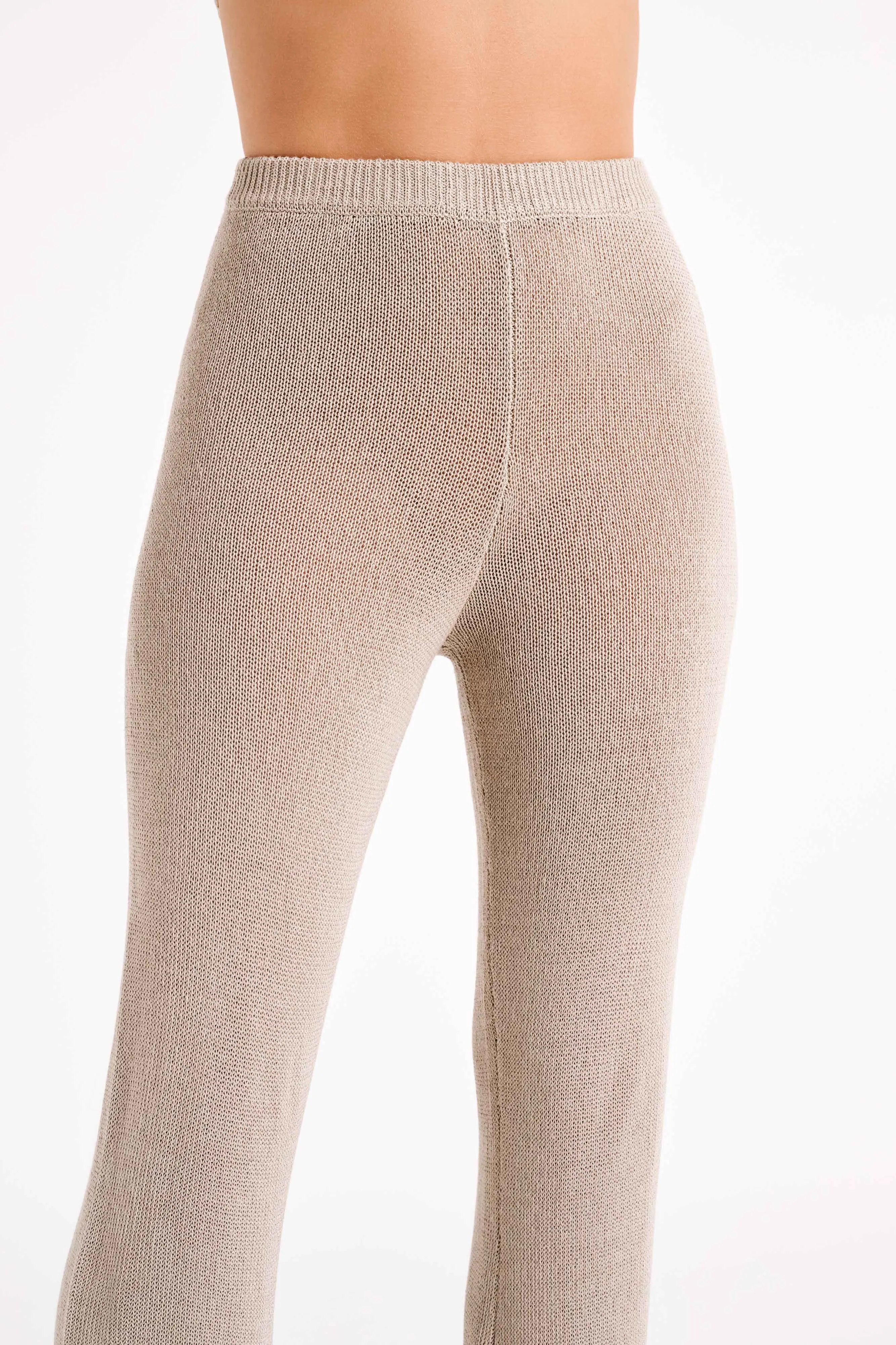 Carlota Knit Pants - Taupe