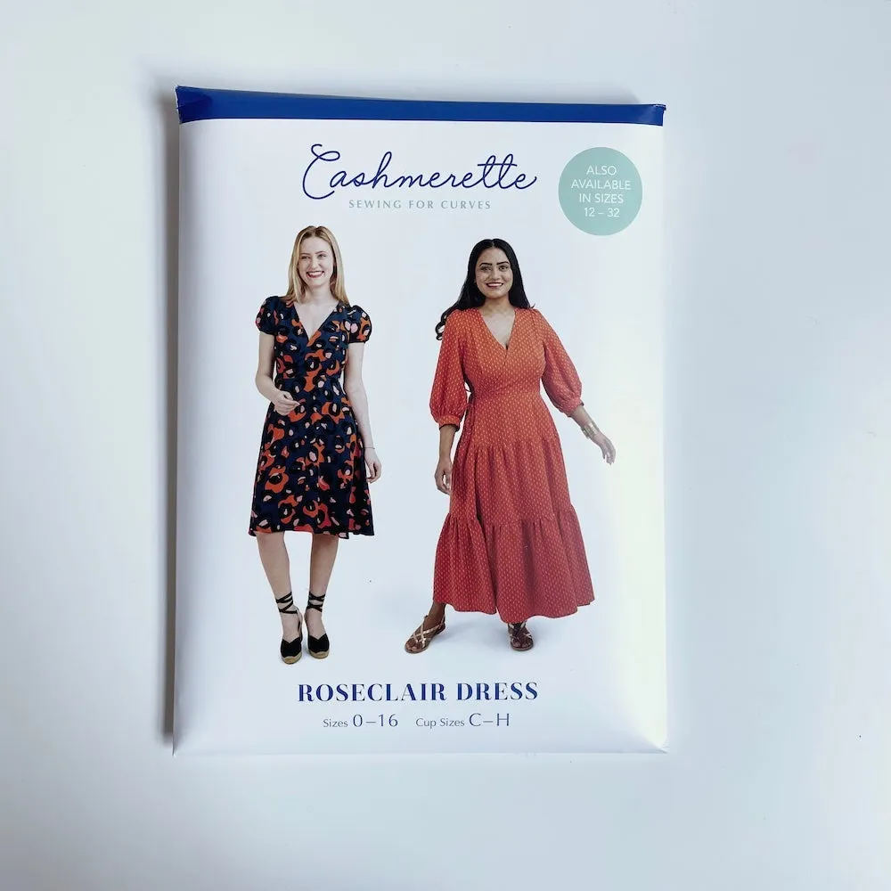 Cashmerette Patterns : Roseclair Dress (sizes 0 - 16)