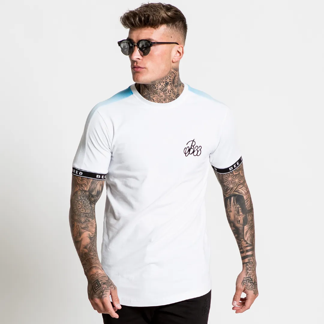 Cerro Tee - White/Aqua