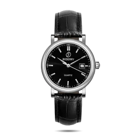 CLASSIC 36MM - Swiss Quartz Movement Watch | Silver & Black