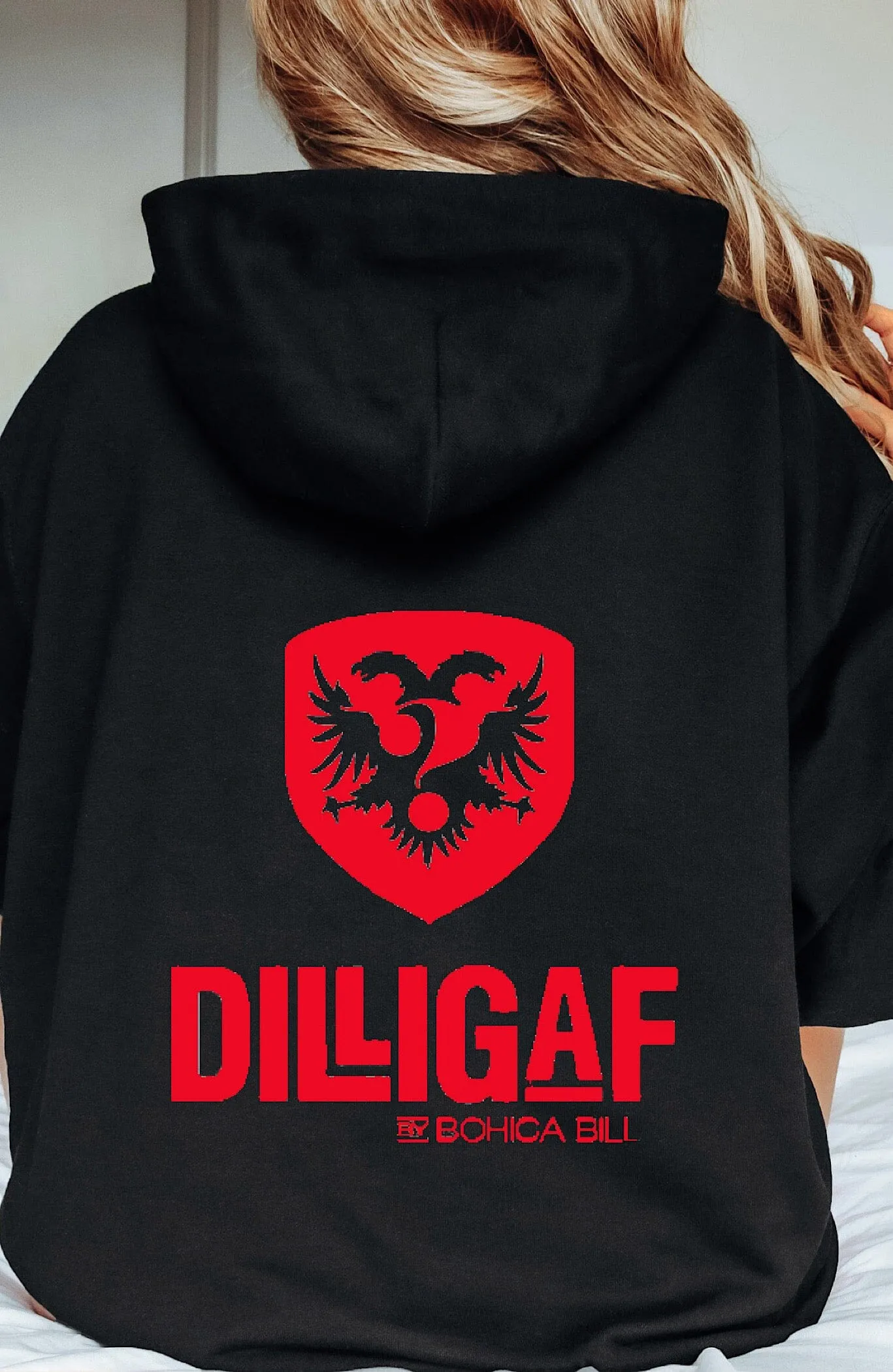 Classic Dilligaf Zip Up Hoody