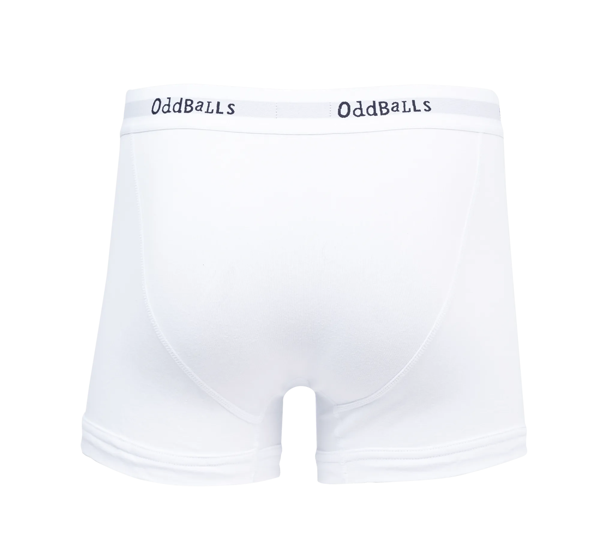 Classic White - Mens Boxer Shorts