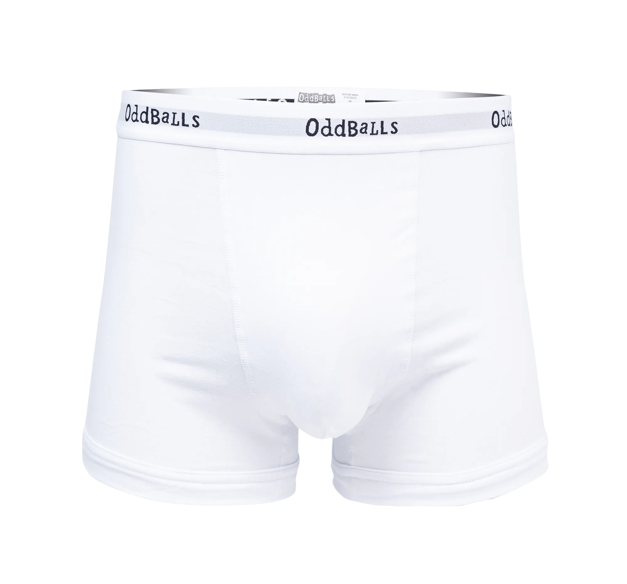 Classic White - Mens Boxer Shorts