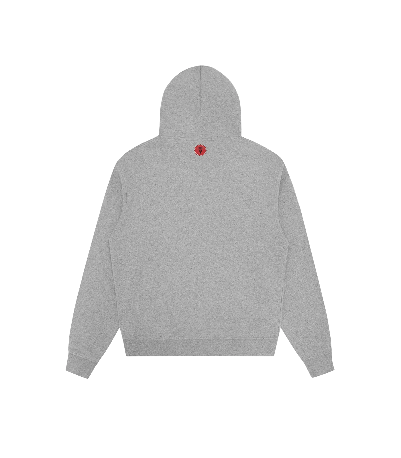 CONES & BONES POPOVER HOOD - HEATHER GREY