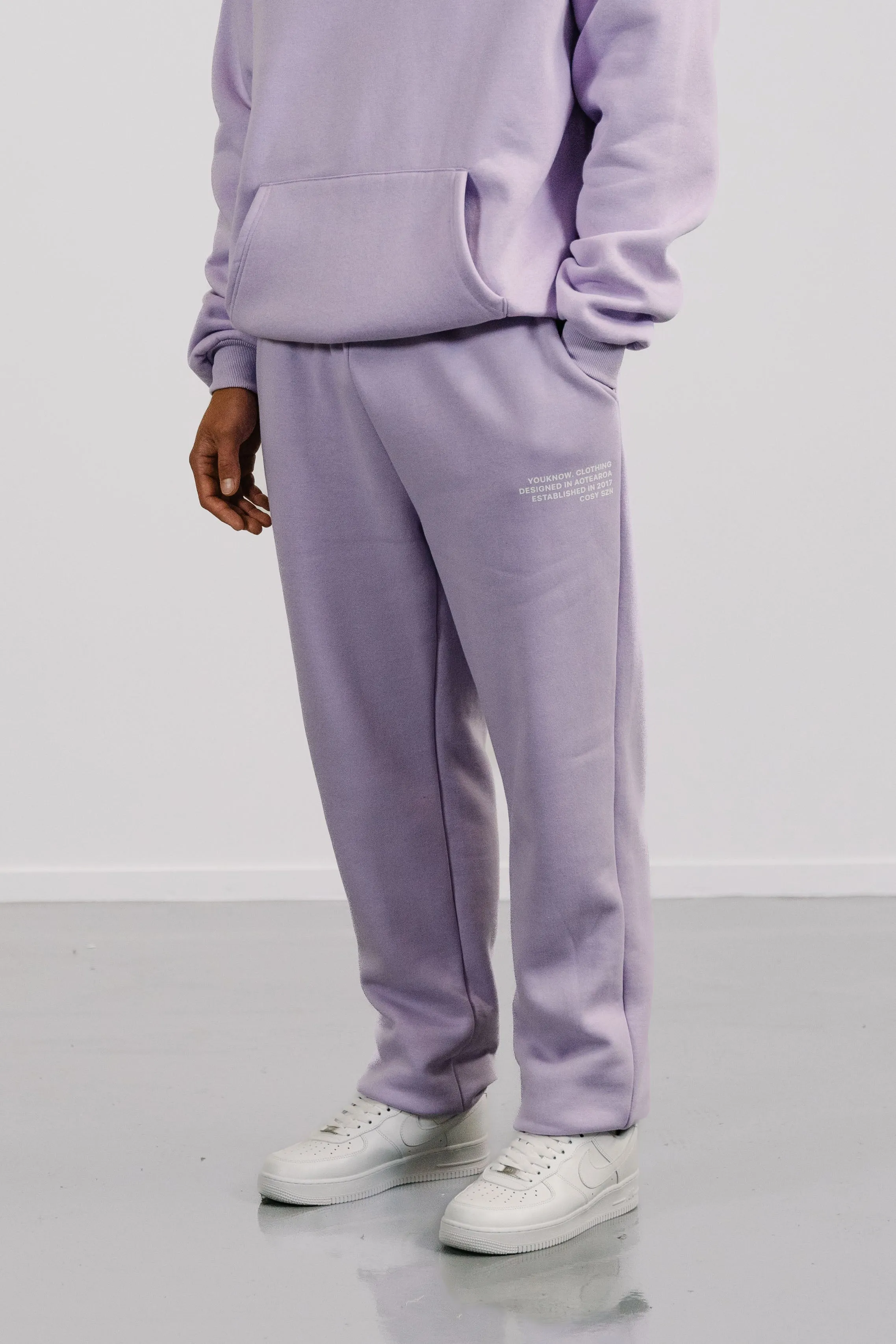 COSY SWEATPANTS | LAVENDER