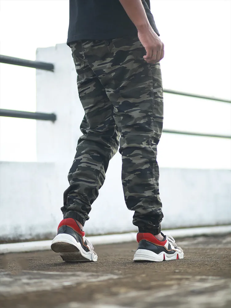 Cotton Army Printed Jogger For Men