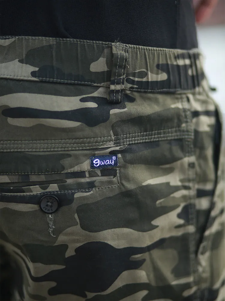 Cotton Army Printed Jogger For Men