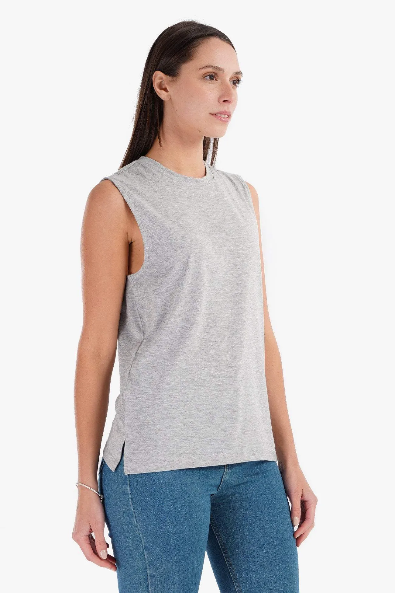 Cotton Soft Sleeveless T-Shirt