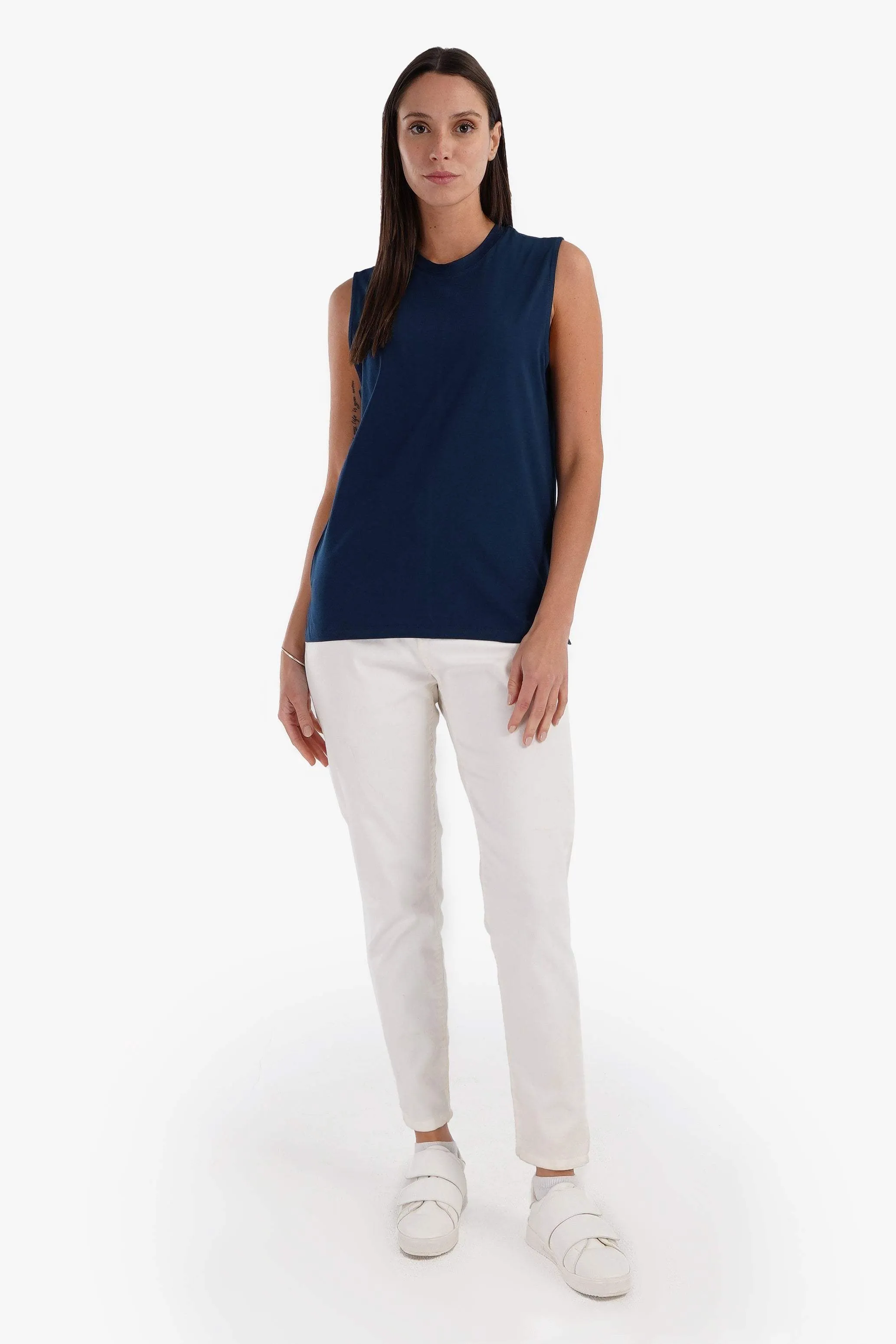 Cotton Soft Sleeveless T-Shirt