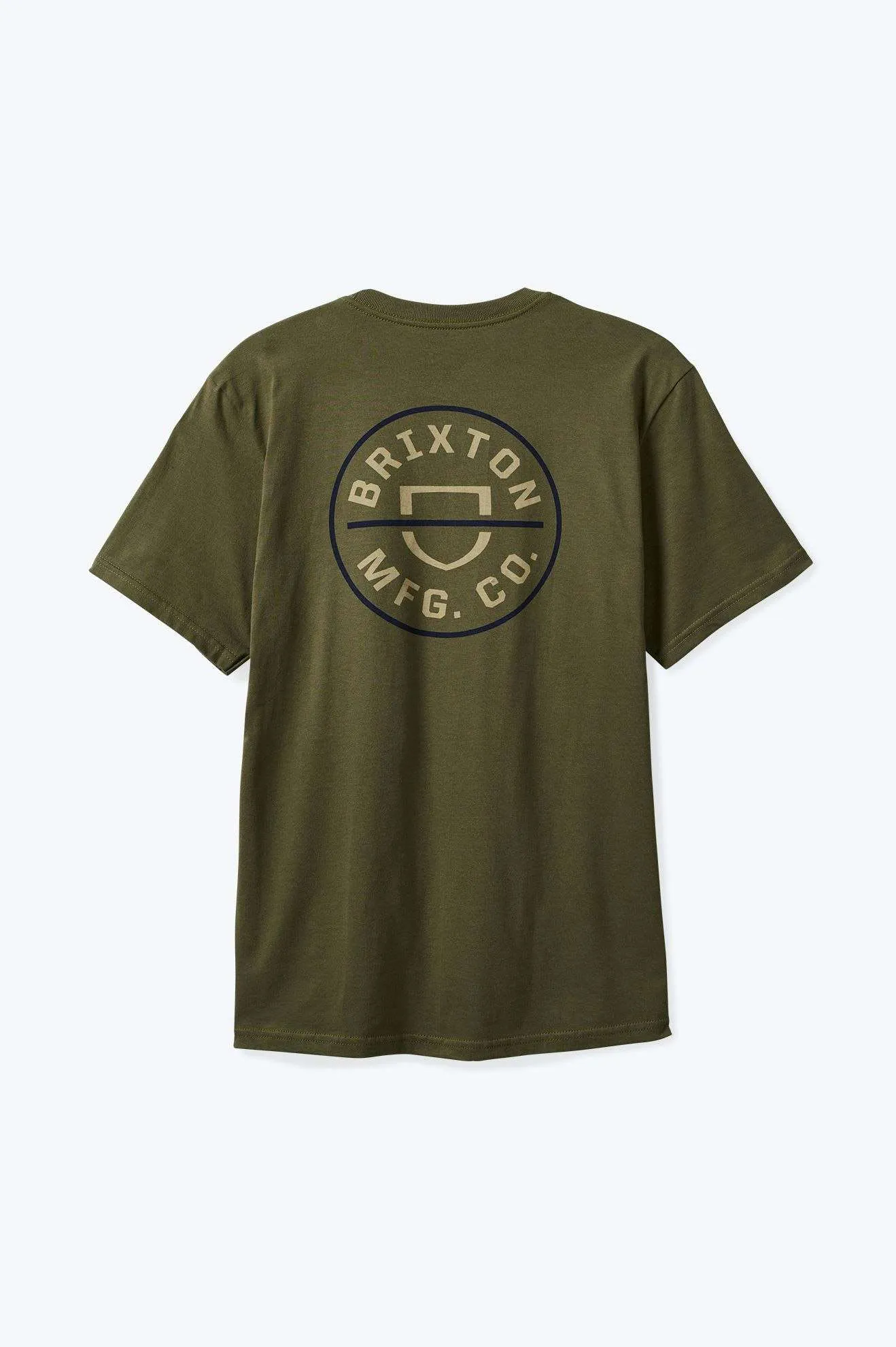 Crest II S/S Standard T-Shirt - Ivy Green/Sand/Navy